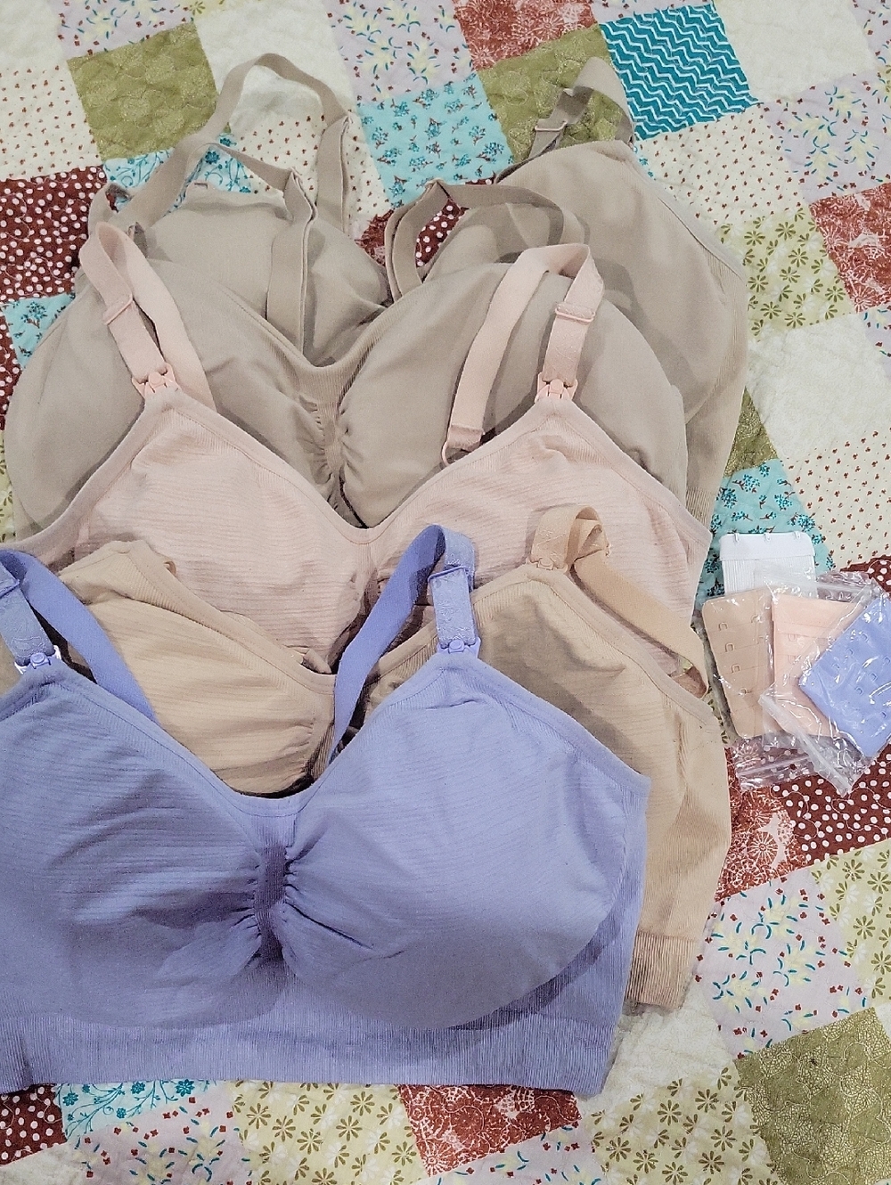 Kindred Bravely Sublime Hands-free Pumping or Nursing Bra LARGE BUSTY Lot